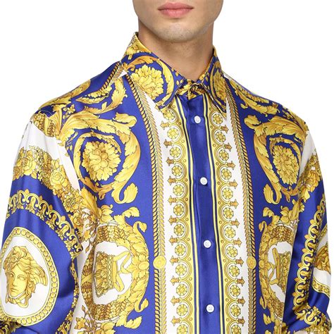 chemise versace homme solde|versace men.